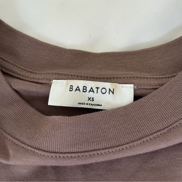 Babaton Shoulder Pad Crop Top - Picture 2 of 3